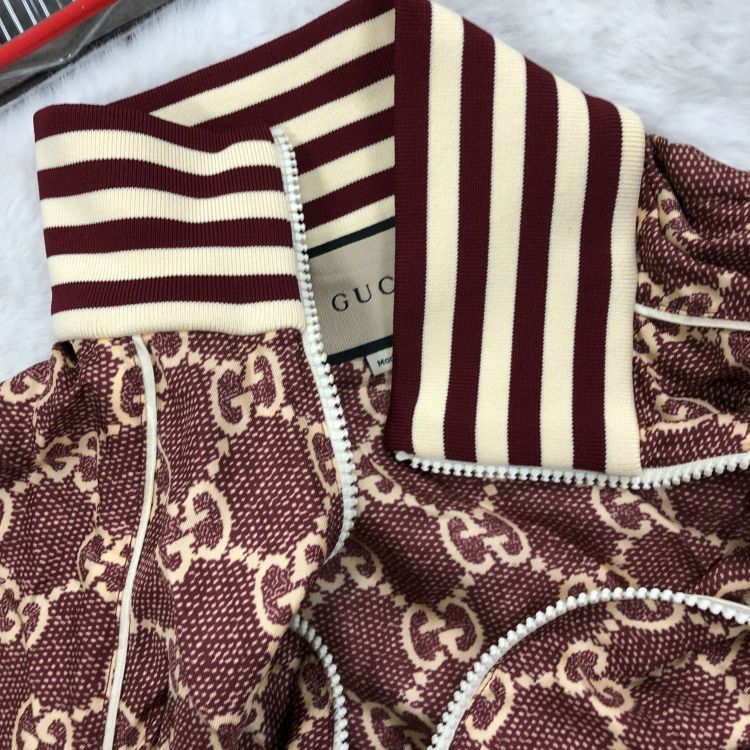 Gucci Gucci GG Monogram Zip-Up Track Jacket Size M Size US M / EU 48-50 / 2 - 5 Thumbnail