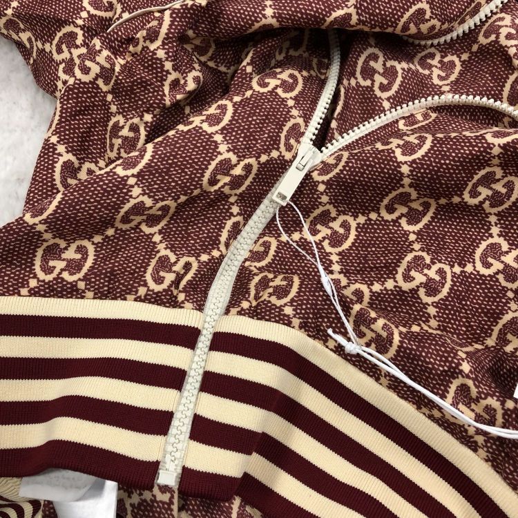 Gucci Gucci GG Monogram Zip-Up Track Jacket Size M Size US M / EU 48-50 / 2 - 6 Thumbnail