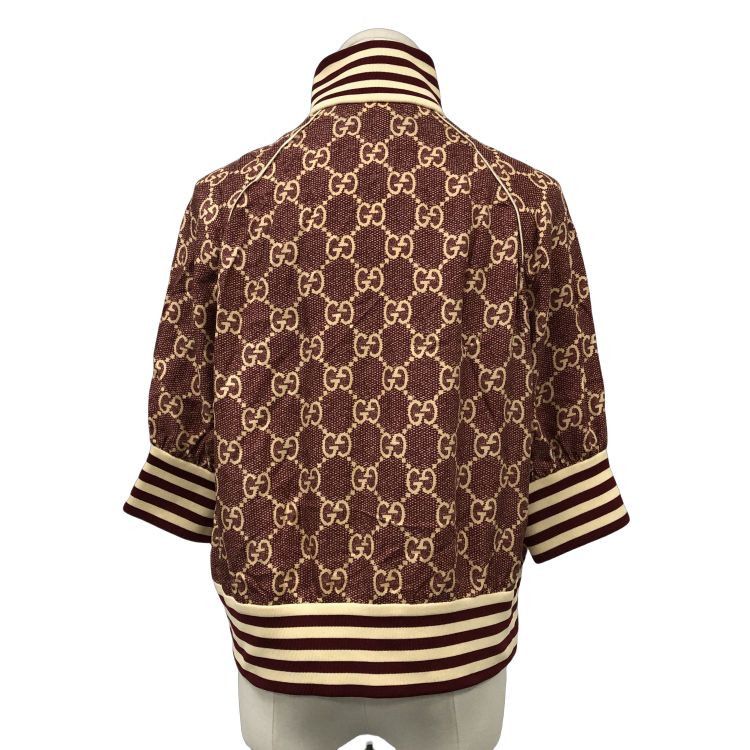 Gucci Gucci GG Monogram Zip-Up Track Jacket Size M Size US M / EU 48-50 / 2 - 2 Thumbnail