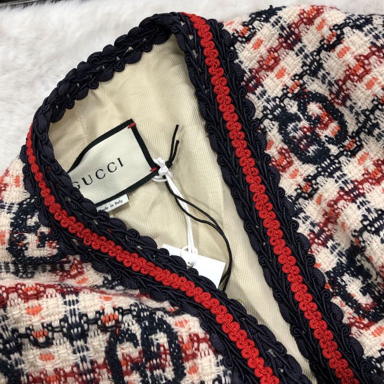 Gucci Gucci GG Logo Tweed Jacket IT 40 Size S / US 4 / IT 40 - 5 Thumbnail