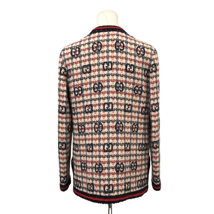Gucci Gucci GG Logo Tweed Jacket IT 40 Size S / US 4 / IT 40 - 2 Thumbnail