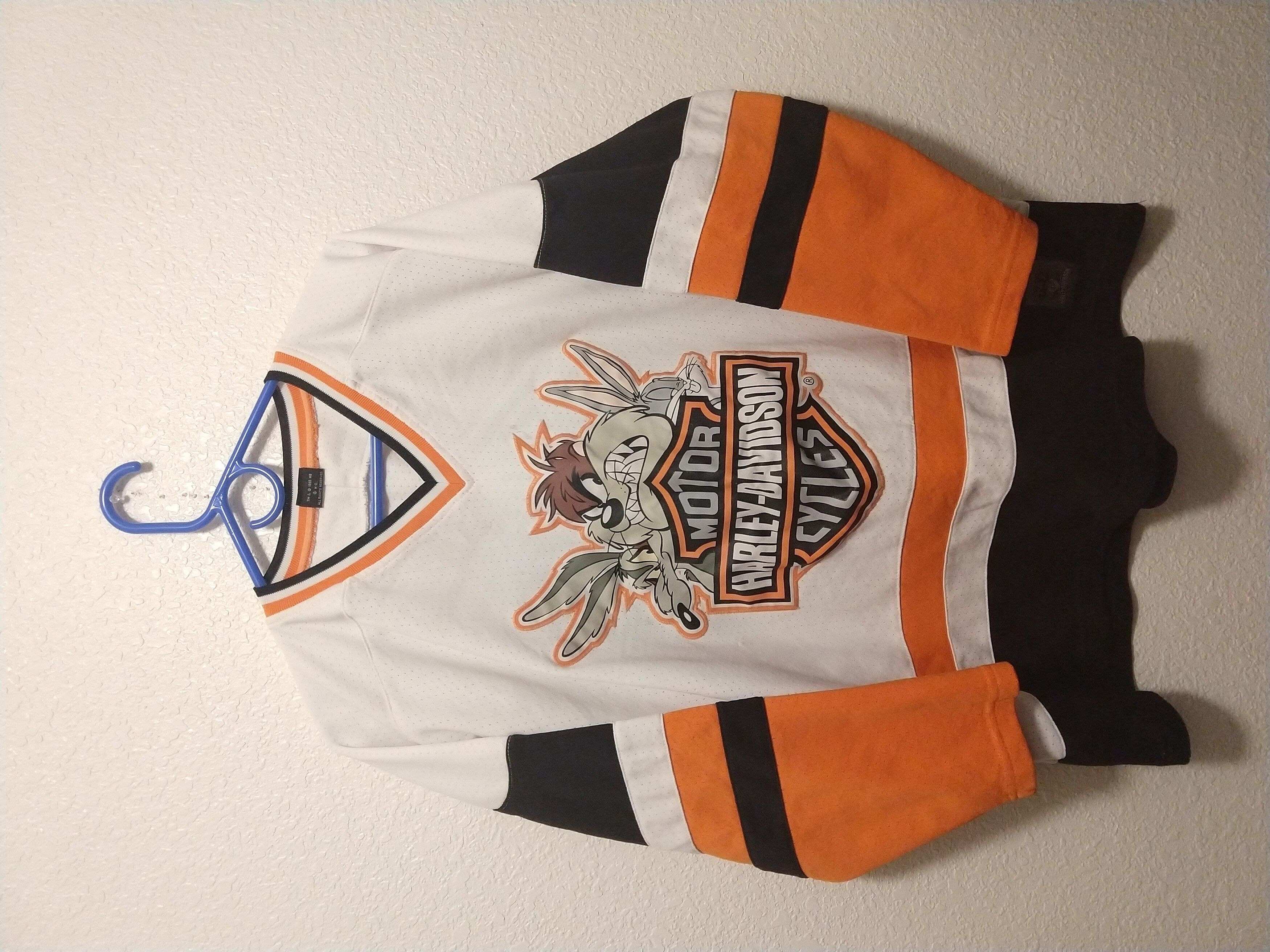 Harley-Davidson, Shirts, Harleydavidson Looney Tunes Hockey Jersey