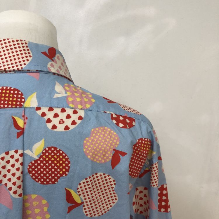 Gucci Gucci Apple Heart Print Button Up Shirt IT 40 Size S / US 4 / IT 40 - 7 Thumbnail