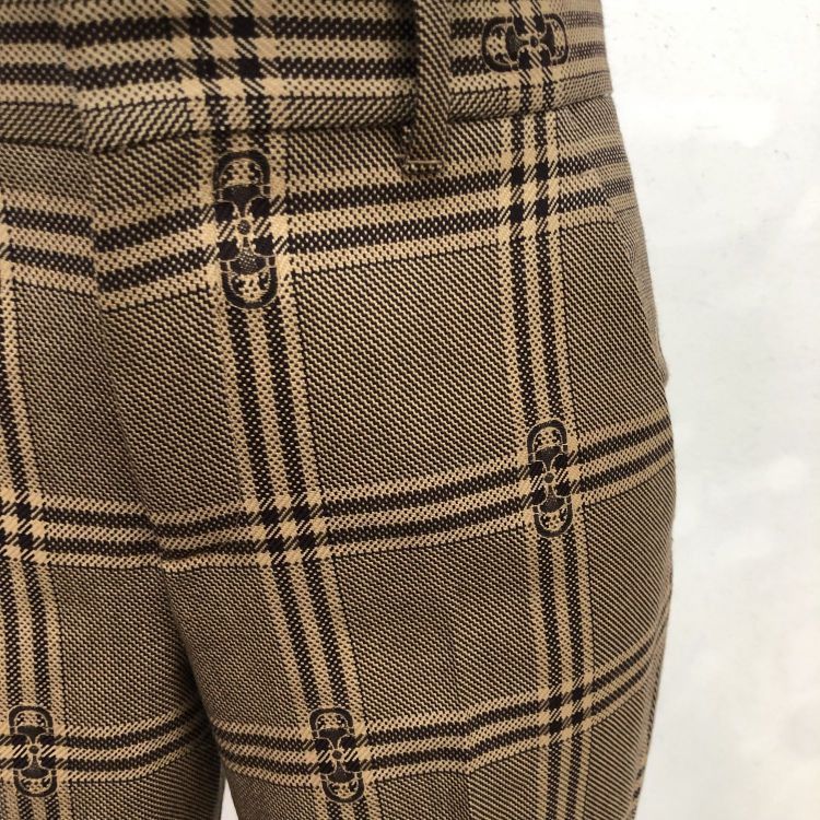 Gucci Gucci Monogram Wool Pants Size 38 Size 26" / US 2 / IT 38 - 10 Thumbnail