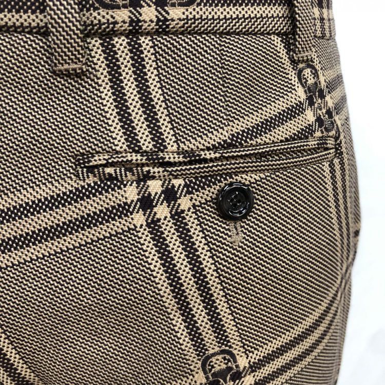 Gucci Gucci Monogram Wool Pants Size 38 Size 26" / US 2 / IT 38 - 8 Thumbnail