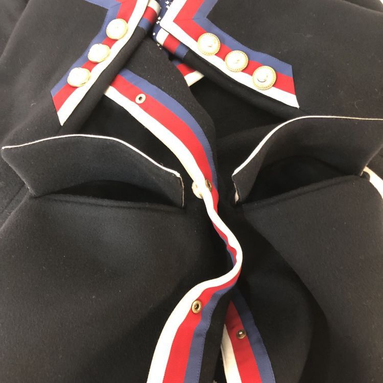 Gucci Gucci Web Trim Wool Coat Size 38 Size XS / US 0-2 / IT 36-38 - 11 Thumbnail