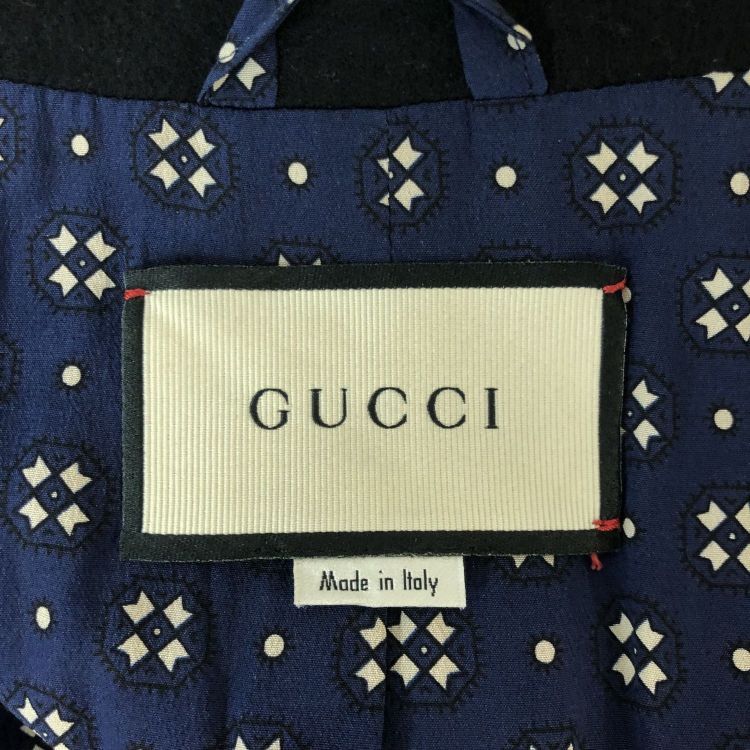Gucci Gucci Web Trim Wool Coat Size 38 Size XS / US 0-2 / IT 36-38 - 3 Thumbnail