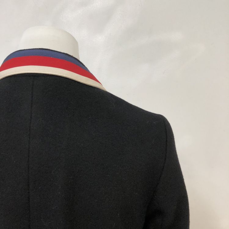 Gucci Gucci Web Trim Wool Coat Size 38 Size XS / US 0-2 / IT 36-38 - 8 Thumbnail