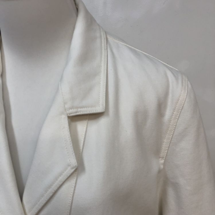 Gucci Gucci White Cotton Canvas Jacket Size 42 Size M / US 6-8 / IT 42-44 - 7 Thumbnail