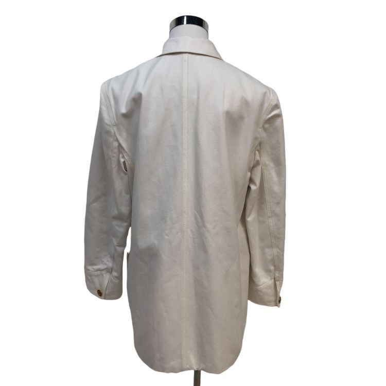 Gucci Gucci White Cotton Canvas Jacket Size 42 Size M / US 6-8 / IT 42-44 - 2 Thumbnail