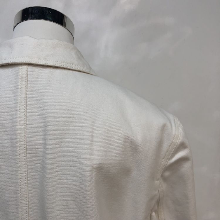 Gucci Gucci White Cotton Canvas Jacket Size 42 Size M / US 6-8 / IT 42-44 - 8 Thumbnail