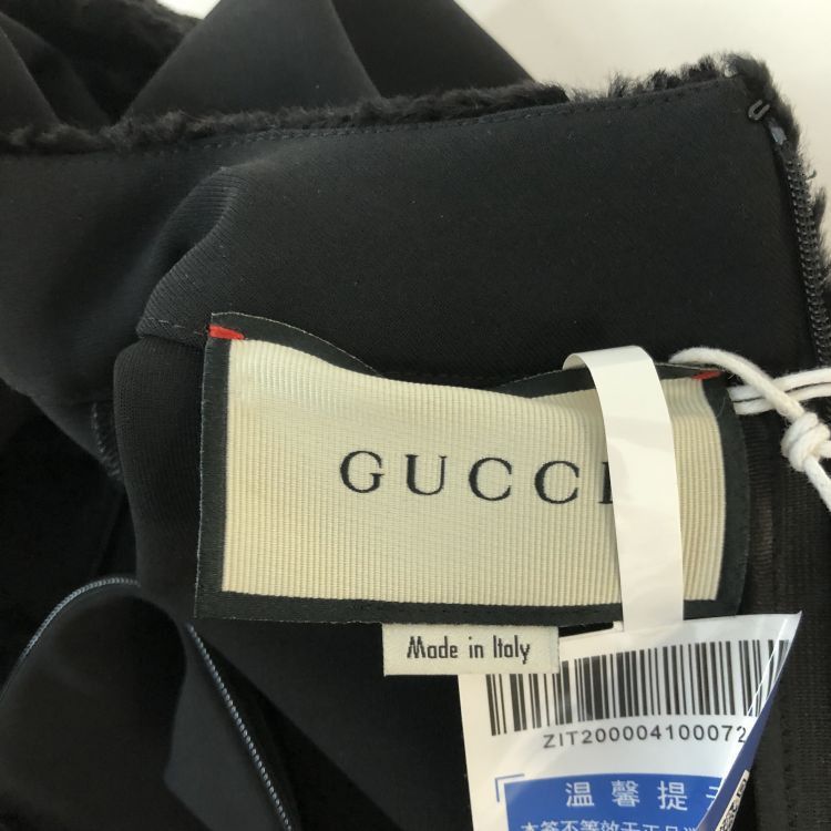 Gucci Gucci Faux Fur Chain Detail Dress XS Size XS / US 0-2 / IT 36-38 - 3 Thumbnail