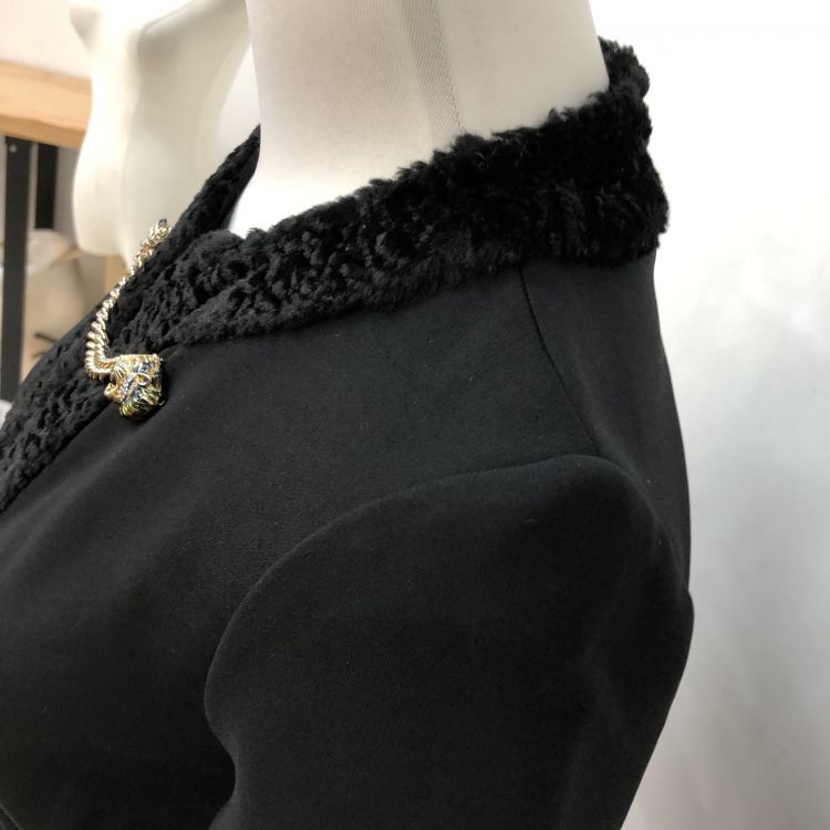 Gucci Gucci Faux Fur Chain Detail Dress XS Size XS / US 0-2 / IT 36-38 - 7 Thumbnail