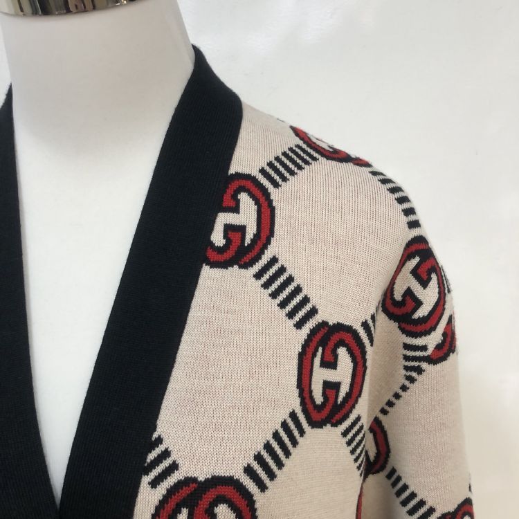 Gucci Gucci GG Logo Reversible Cardigan Size XS Size US XS / EU 42 / 0 - 8 Thumbnail