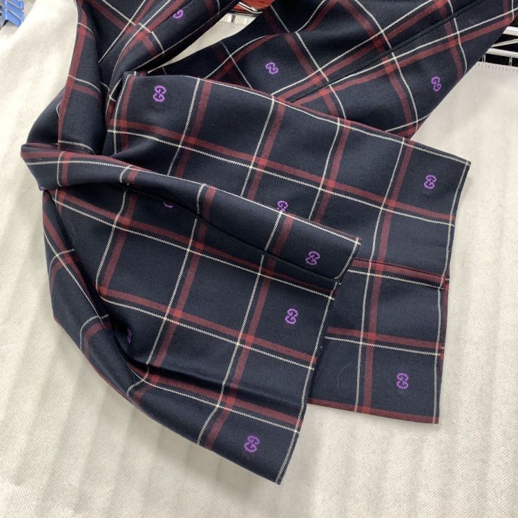 Gucci Gucci Plaid Logo Wool Pants Size 44 Size US 28 / EU 44 - 8 Thumbnail