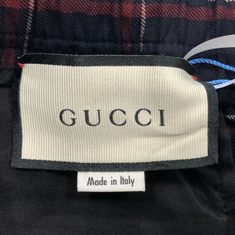 Gucci Gucci Plaid Logo Wool Pants Size 44 Size US 28 / EU 44 - 3 Thumbnail