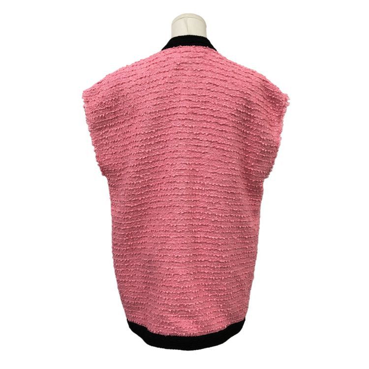 Gucci Gucci Pink Tweed Vest Size 38 Size XS / US 0-2 / IT 36-38 - 2 Thumbnail