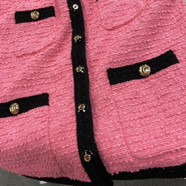 Gucci Gucci Pink Tweed Vest Size 38 Size XS / US 0-2 / IT 36-38 - 8 Thumbnail