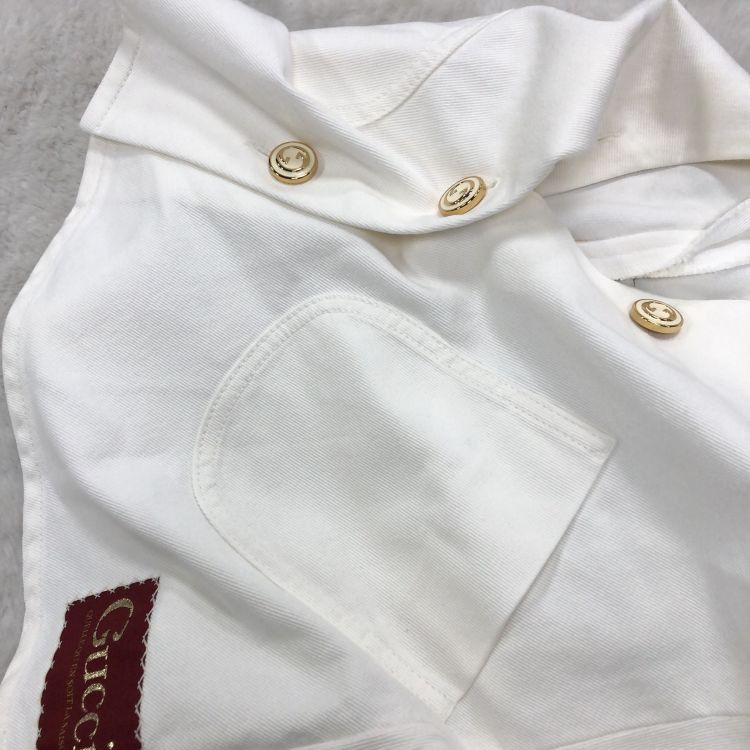 Gucci Gucci White Button Front Mini Skirt Size 36 Size 25" / US 0 / IT 36 - 6 Thumbnail