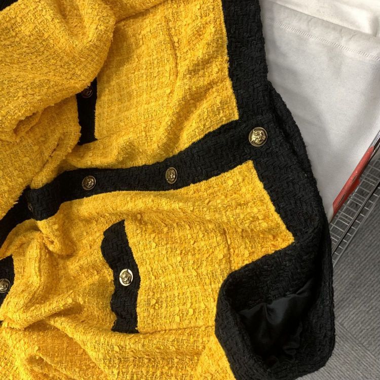 Gucci Gucci Yellow Tweed Jacket Size 42 Size M / US 6-8 / IT 42-44 - 9 Thumbnail