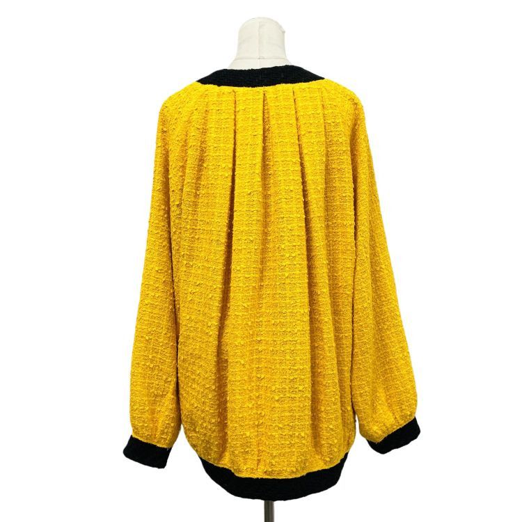 Gucci Gucci Yellow Tweed Jacket Size 42 Size M / US 6-8 / IT 42-44 - 2 Thumbnail