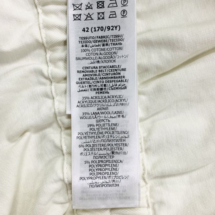 Gucci Gucci White Zip Front Midi Dress Size 42 Size M / US 6-8 / IT 42-44 - 4 Thumbnail