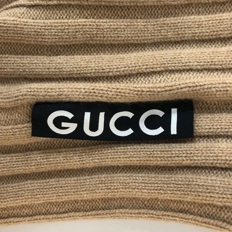 Gucci Gucci Ribbed Wool Cashmere Turtleneck Sweater Size L Size US L / EU 52-54 / 3 - 6 Thumbnail