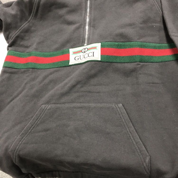 Gucci Gucci Web Stripe Zip Hoodie Size 12 Size XXS / US 00 / IT 34 - 6 Thumbnail