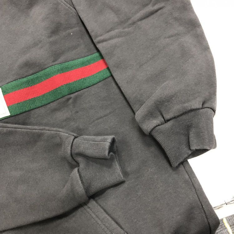 Gucci Gucci Web Stripe Zip Hoodie Size 12 Size XXS / US 00 / IT 34 - 7 Thumbnail