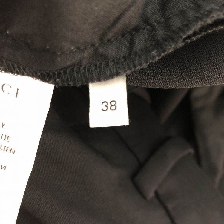 Gucci Gucci Black Wool Silk Pants Size 38 Size 26" / US 2 / IT 38 - 4 Thumbnail