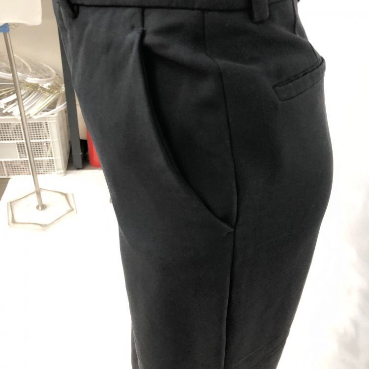 Gucci Gucci Black Wool Silk Pants Size 38 Size 26" / US 2 / IT 38 - 8 Thumbnail
