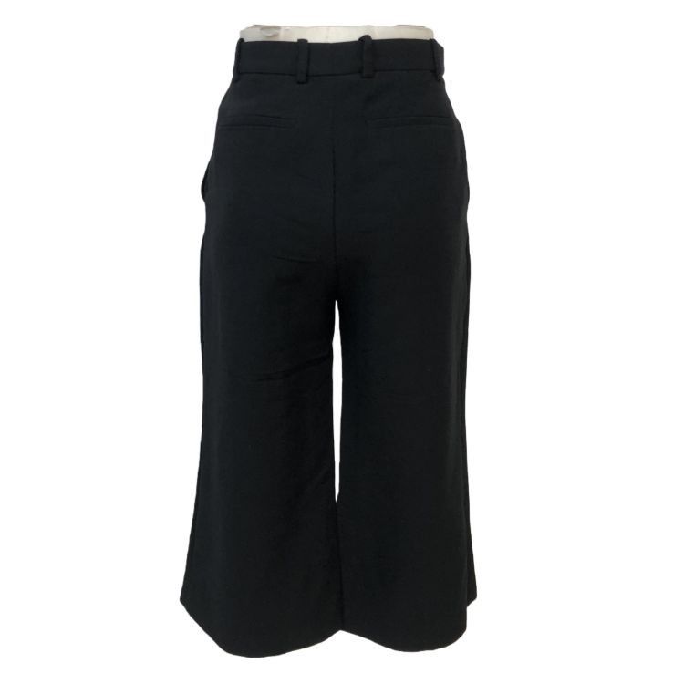 Gucci Gucci Black Wool Silk Pants Size 38 Size 26" / US 2 / IT 38 - 2 Thumbnail