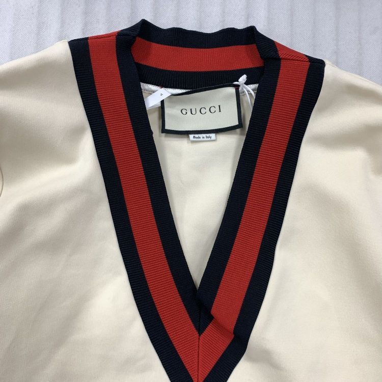 Gucci Gucci Web Trim Dress Size XS Size XS / US 0-2 / IT 36-38 - 6 Thumbnail