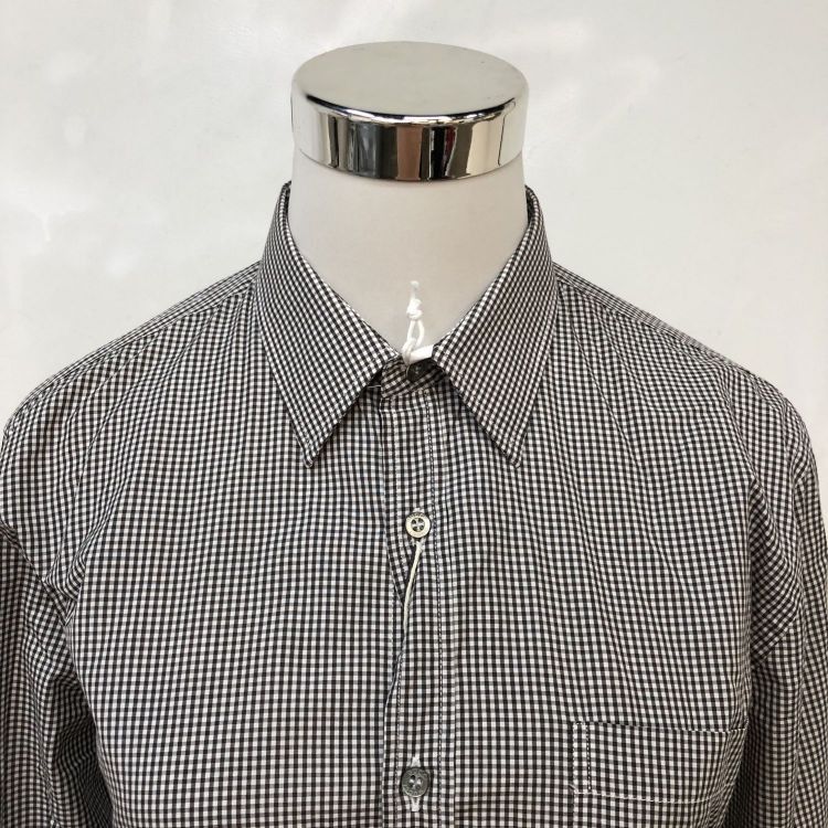 Gucci Gucci Gingham Check Button Up Shirt Size S Size US S / EU 44-46 / 1 - 6 Thumbnail