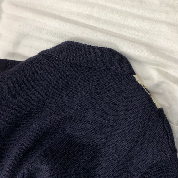 Gucci Gucci Anchor Patch Cardigan Size S Size US S / EU 44-46 / 1 - 11 Thumbnail