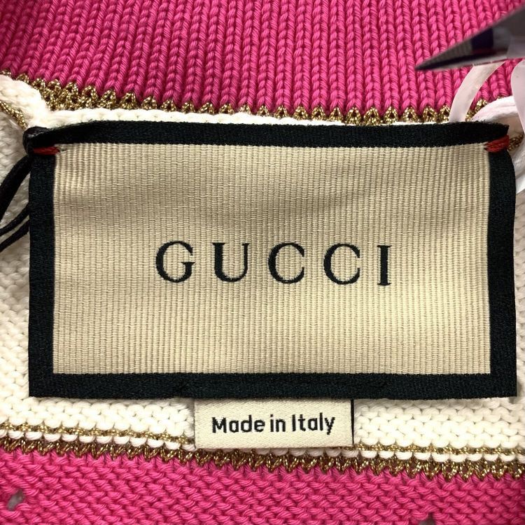 Gucci Gucci GG Logo Knit Polo Shirt Size XS Size XS / US 0-2 / IT 36-38 - 3 Thumbnail