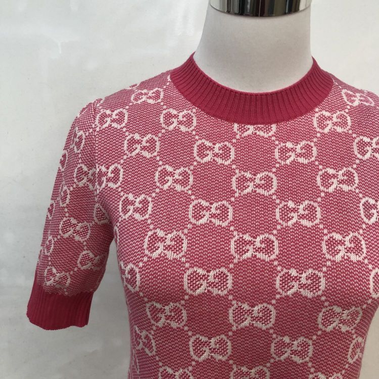 Gucci Gucci GG Logo Knit Mini Dress XXS Size XXS / US 00 / IT 34 - 6 Thumbnail