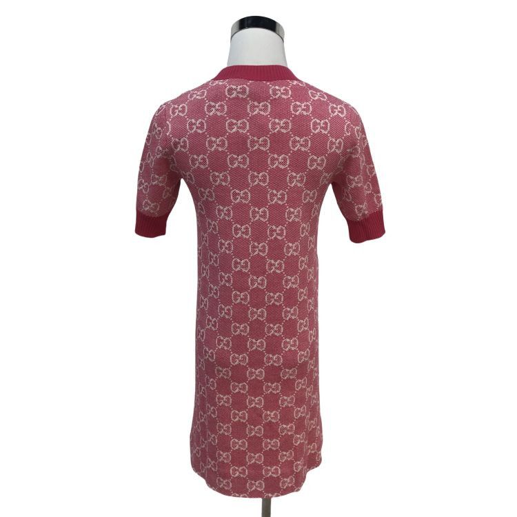 Gucci Gucci GG Logo Knit Mini Dress XXS Size XXS / US 00 / IT 34 - 2 Thumbnail