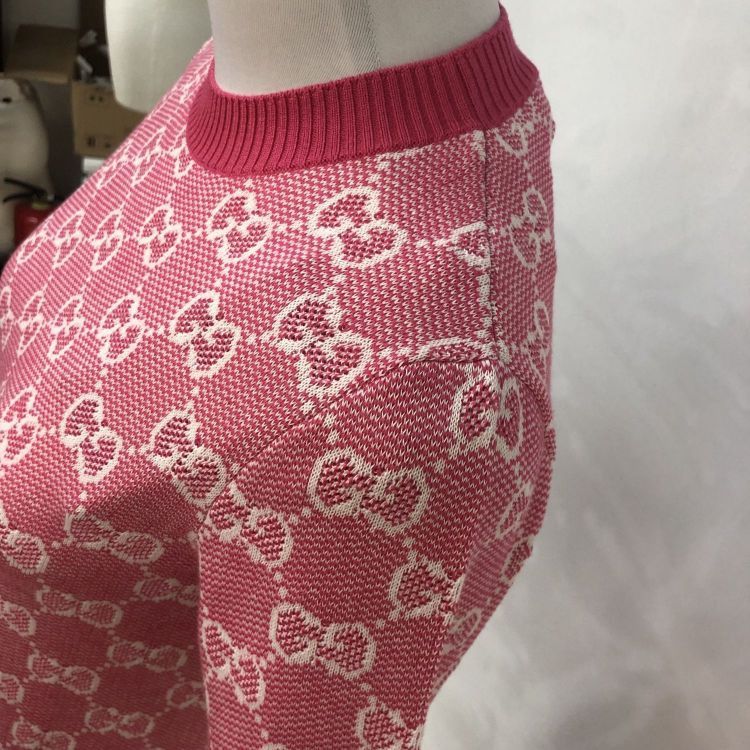 Gucci Gucci GG Logo Knit Mini Dress XXS Size XXS / US 00 / IT 34 - 7 Thumbnail