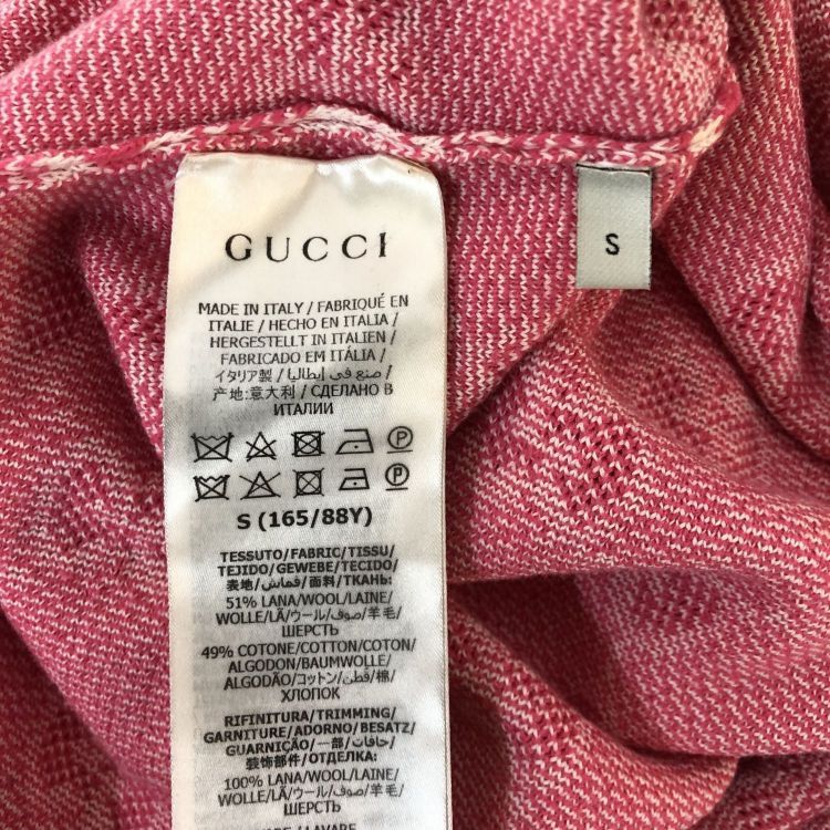 Gucci Gucci Pink GG Monogram Knit Dress Size S Size S / US 4 / IT 40 - 4 Thumbnail