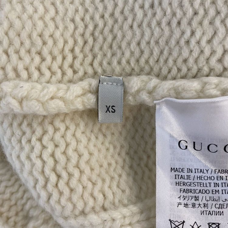 Gucci Gucci Cable Knit Zip Sweater Size XS Size US XS / EU 42 / 0 - 4 Thumbnail