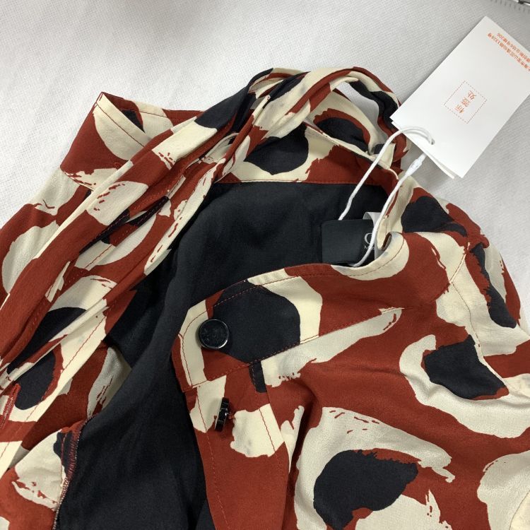 Gucci Gucci Silk Patterned Mini Dress Size 40 Size S / US 4 / IT 40 - 7 Thumbnail