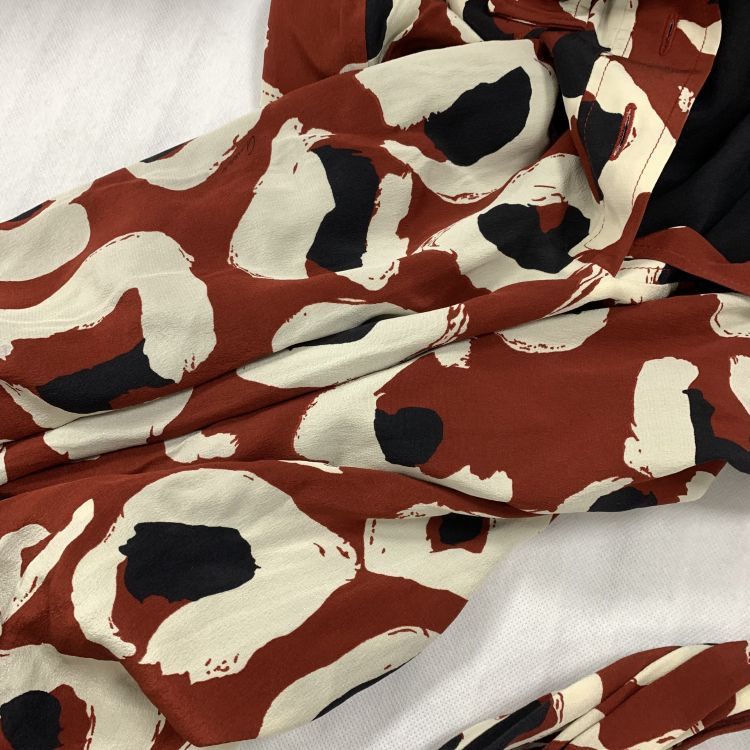 Gucci Gucci Silk Patterned Mini Dress Size 40 Size S / US 4 / IT 40 - 5 Thumbnail