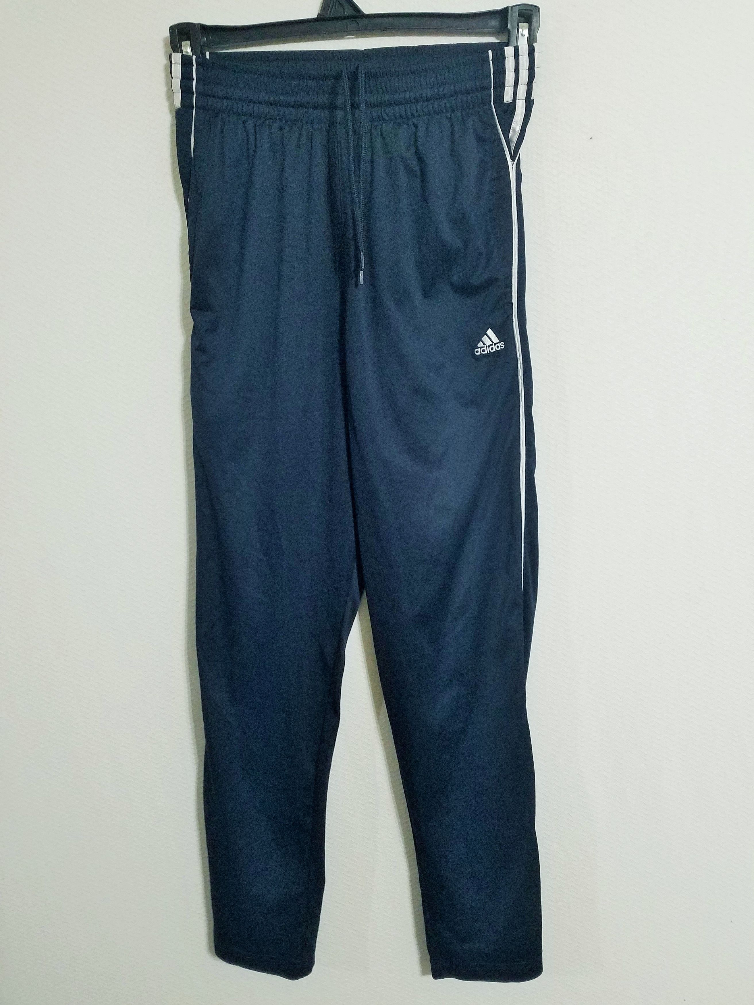 Adidas Adidas Men's Small Navy Blue Athletic Pants Joggers Track Size US 30 / EU 46 - 1 Preview