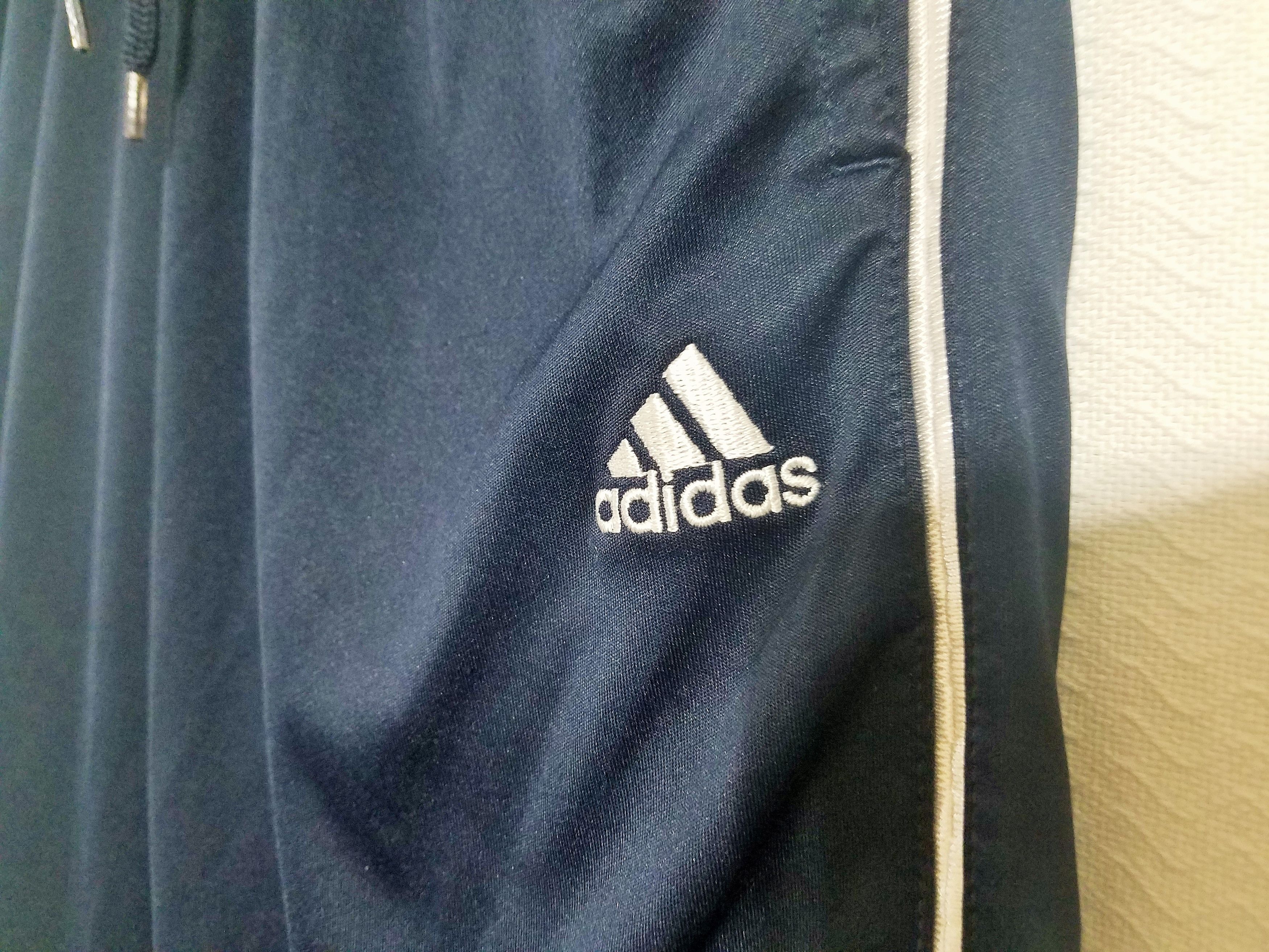 Adidas Adidas Men's Small Navy Blue Athletic Pants Joggers Track Size US 30 / EU 46 - 2 Preview