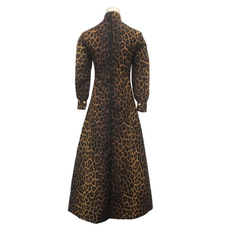 Gucci Gucci Leopard Print Midi Dress IT 36 Size XS / US 0-2 / IT 36-38 - 2 Thumbnail