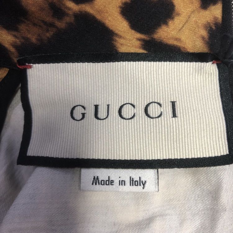 Gucci Gucci Leopard Print Midi Dress IT 36 Size XS / US 0-2 / IT 36-38 - 3 Thumbnail