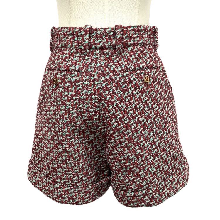 Gucci Gucci Multi Tweed Shorts Size 40 Size 27" / US 4 / IT 40 - 2 Thumbnail