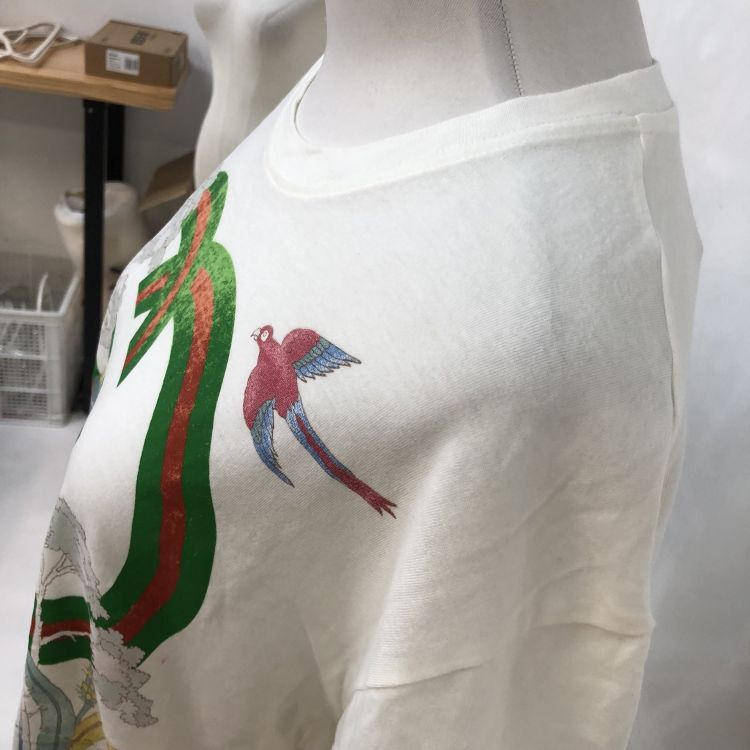 Gucci Gucci Tiger Graphic T-Shirt White Size S Size US S / EU 44-46 / 1 - 8 Thumbnail