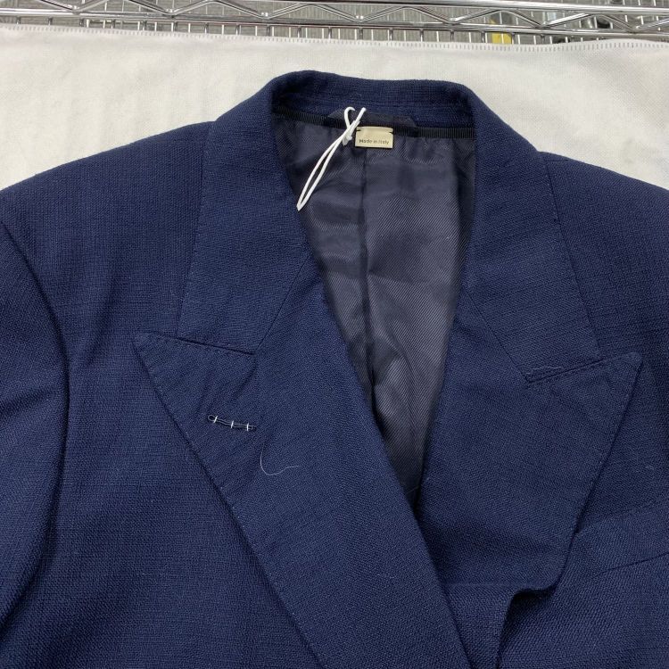 Gucci Gucci Navy Double Breasted Blazer Size 36R Size 36R - 8 Thumbnail
